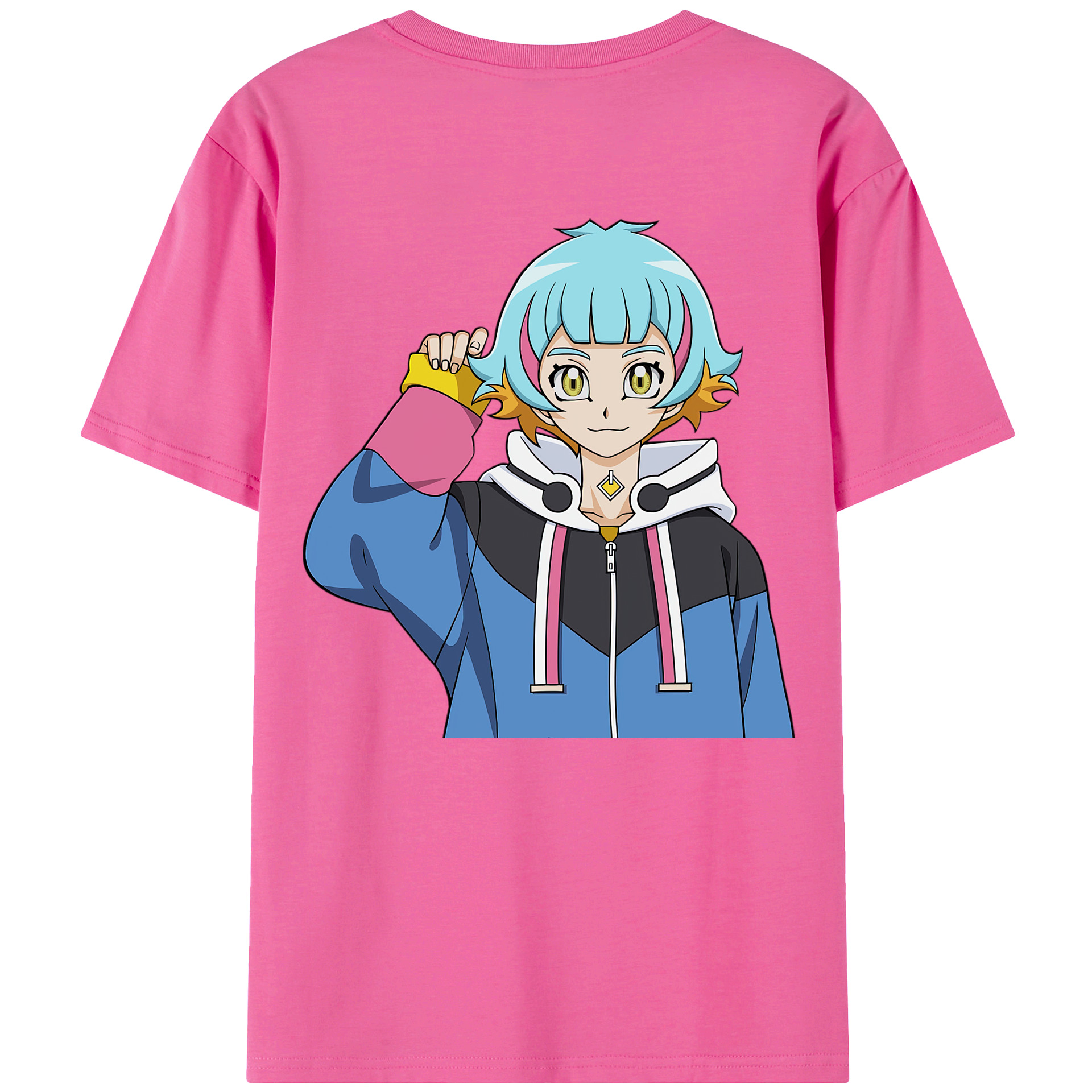 （画像用） 遊☆戯☆王 Yu-Gi-Oh! レディース半袖Tシャツ(バックプリント)